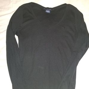 Ralph Lauren black long sleeve tee